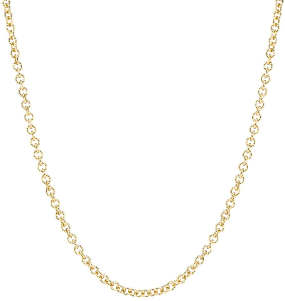 Silver gold Wheat-chain 14kt yellow and white-gold necklace | Lauren  Rubinski | MATCHES UK